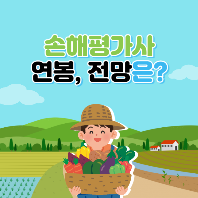 손해평가사-연봉-전망